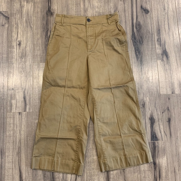 Madewell Langford Crop Wide Leg Pintuck Pants - Picture 3 of 7